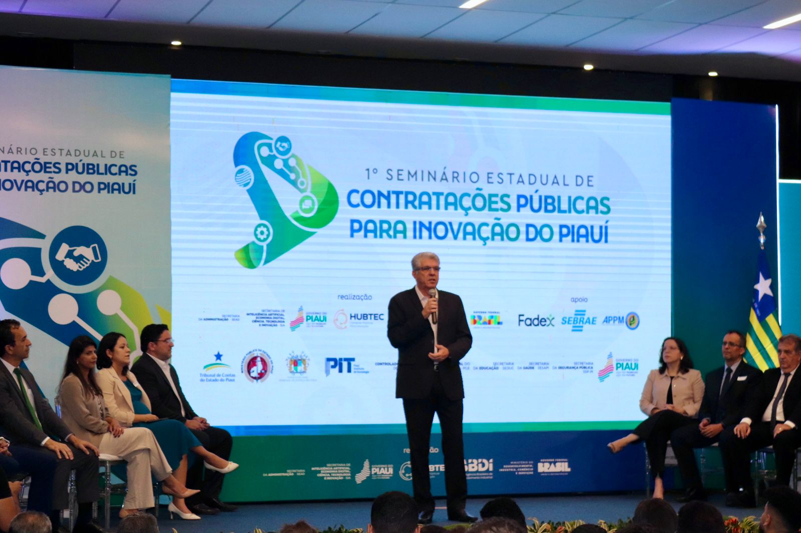 Prefeito de Corrente e presidente do Conselho Deliberativo do Sebrae-PI, Filemon Paranaguá.